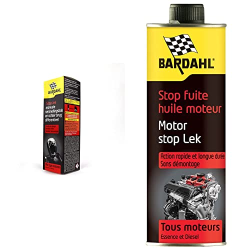 Bardahl Stop-Fuite pour bloquer les pertes huile moteur et boite