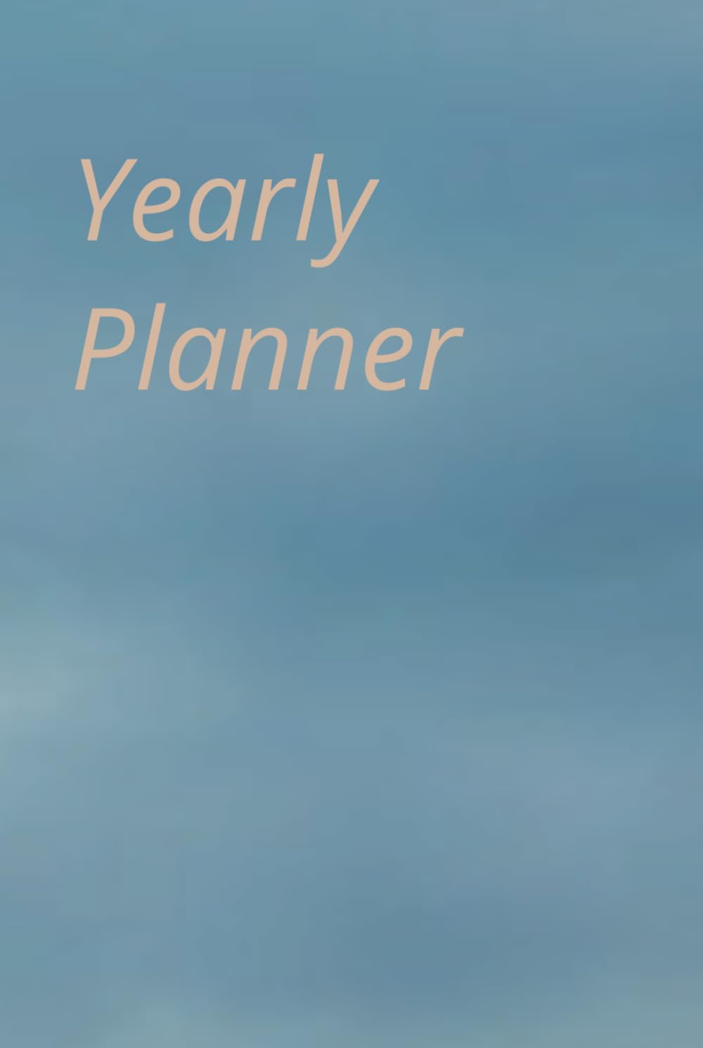 Yearly & Monthly Planner