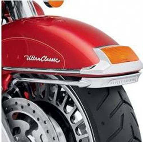 Image of Front Fender Emblem Medallion Nameplate Script Compatible for Harley Electra Glide Ultra Classic 59236-97A
