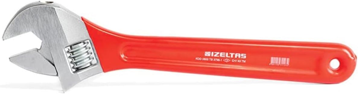 İzeltaş 8 Kurbağacık Anahtar, İngiliz Anahtarı, 20 cm
