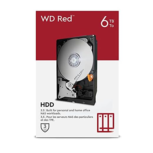 WD Red - Disco duro para NAS, 6 TB