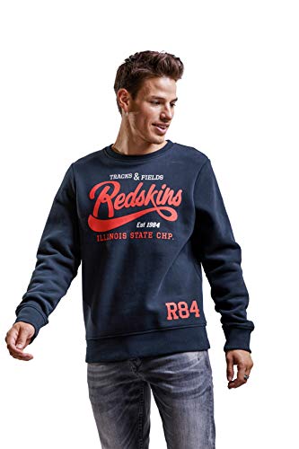 Redskins Slave Poster Suéter, Azul Marino, S para Hombre