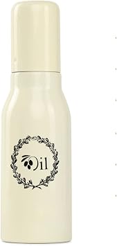 DUDKI Stainless Steel Olive Oil Dispenser | Leak Proof Bottle for kitchen | Oil and Vinegar Cruet Container | Kitchen oil dispenser-17 ounce IVORY-500 ML