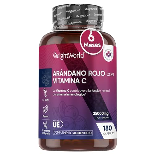Arándano Rojo 25000mg 180 Cápsulas Veganas