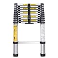LIQNGWNG Telescoping Ladder for 8M/7M/6.2M/5M/4M/3.8M/2.6M Rooftop Tent, Aluminum Extension Telesladders for Loft Rv Attic Outdoor Use, Load 150Kg/3.4M/11Ft