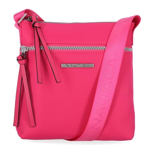 Image of Nautica Diver Nylon Small Women's Crossbody Bag Purse with Adjustable Shoulder Strap
