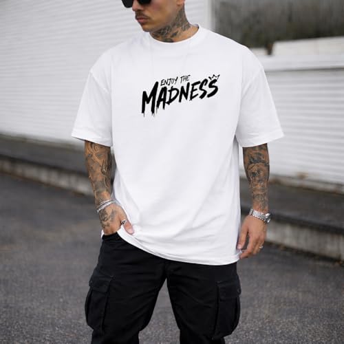 Image of Lymio T Shirt for Men || Front and Back Side Print || Cotton Round neack T Shirt || Printed T Shirt (Packs Also Available) (T-69-72)