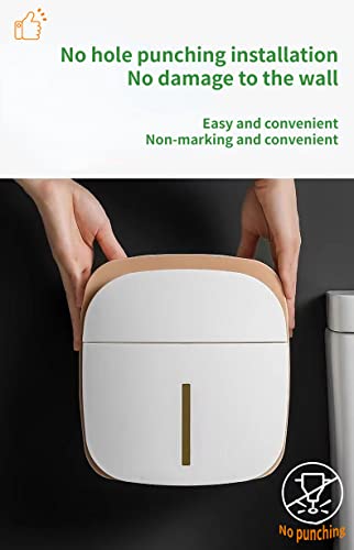 Adhesive Wall Mounted Waterproof Tissue Box ，Bathroom Waterproof Tissue Box,Toilet Paper Holder , Bathroom Smartphone Holder Shelf，Tissue Holder For Roll Toilet Paper Or Draw Paper #TOP4