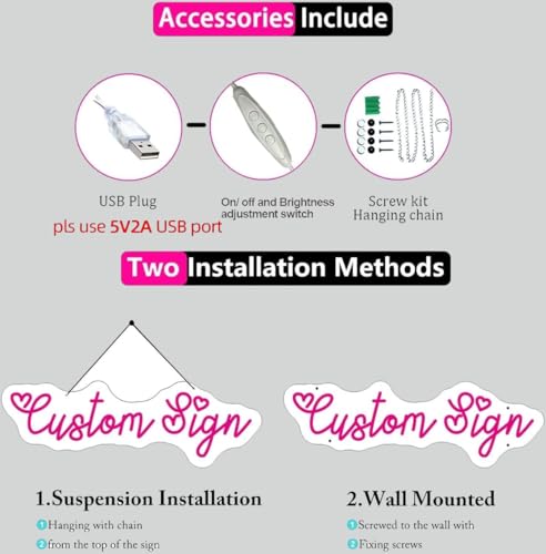 Image of Mis Quince Neon Sign 19.5inches 15th Birthday Party Decor, Customizable Quinceanera Neon Light with USB Power, White LED Wall Art for Living room, Bedroom, Unique Gift for Girls-Pink