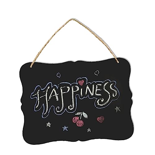 FUNOMOCYA Rope Wall Decor Sign Holder Blackboard Decoration Hanging Sign Wall Hangings for Outside