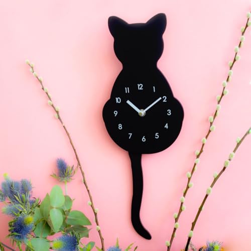 Horloge Dancing Clock Pylones design colore pour salon - 3