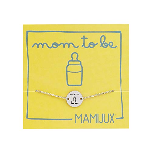 MAMIJUX Pulsera de botón de acero para las personas especiales de la familia,...