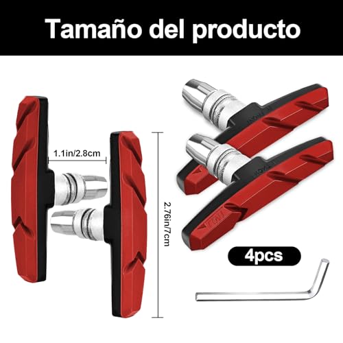 Opiniones y reviews de Zapatas freno bicicleta los preferidos por los clientes. 18 Imagen adicional