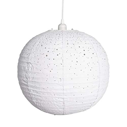 Allsop 32159 White Soji Stella Nova Celestial, 18X18