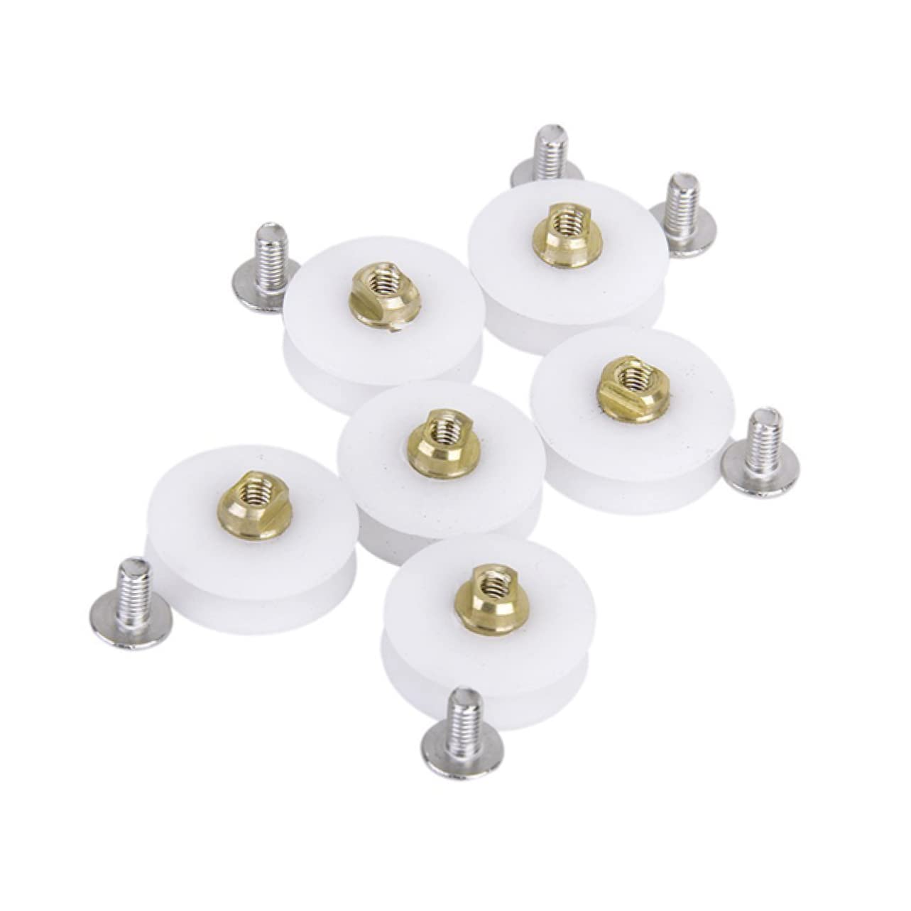 Shower Door Rollers Runners Wheels Replacement Part Roller Diameter 25mm for The Bathroom Pan Glass Sliding Door Pulleys/Runners/Wheels (25mm) — Amazon image 4