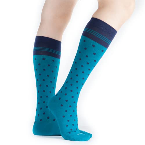Image of ja vie Comfy Merino Wool Socks for Women & Men Graduated Compression Socks (15-20mmHg) Knee High Compression Stockings
