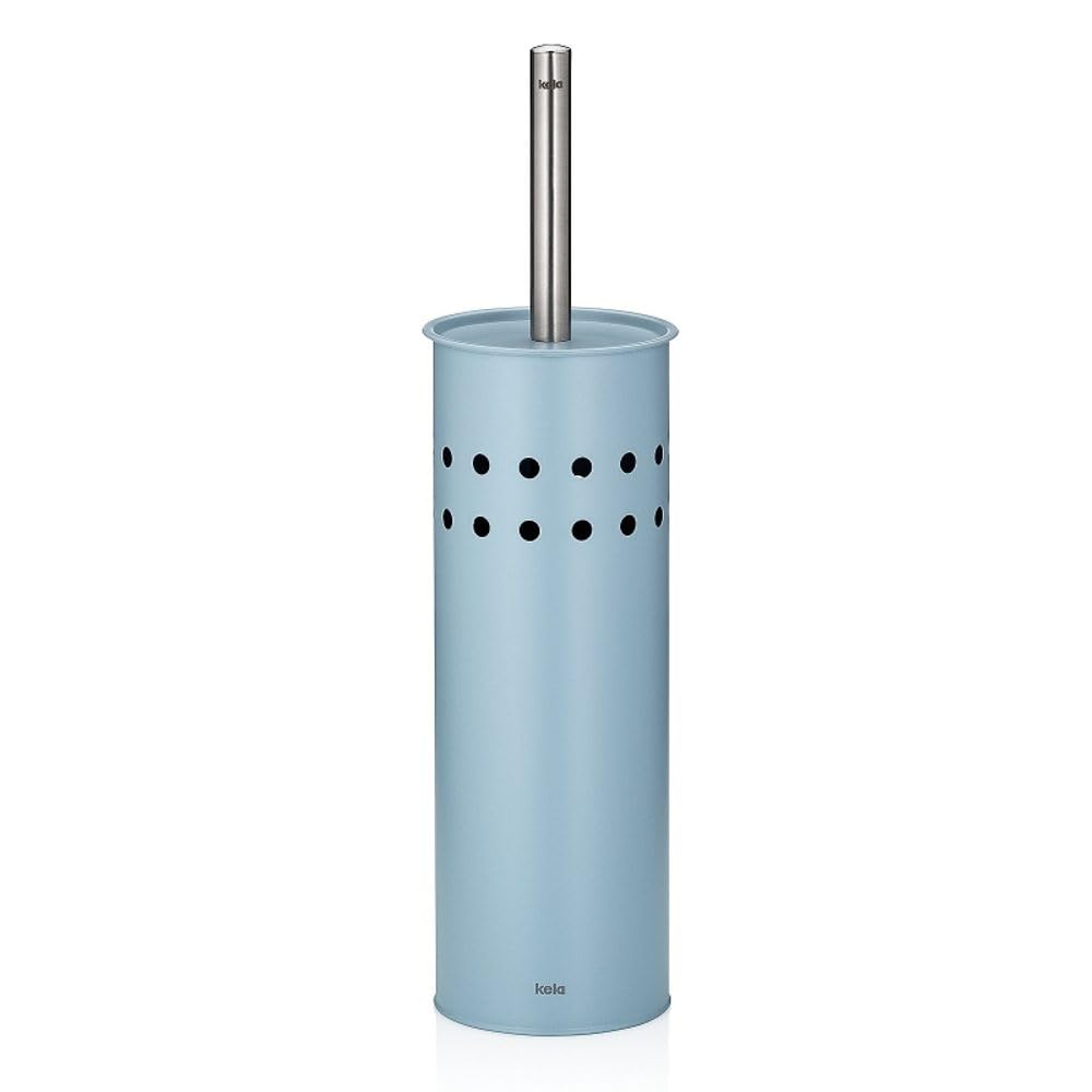 kela WC-Garnitur LEO Frostblau DH 9.50 x 37.50 cm
