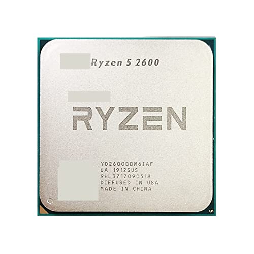 CPU R 5 2600 R5 2600 3.4 GHz 6 �R�A 12 �X���b�h 65W CPU �v���Z�b�T YD2600BBM6IAF �\�P�b�g AM4