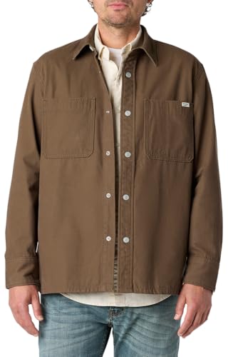 Levi Strauss Signature Gold Mens Utility Shirt Jacket (New) Rain Drum Large