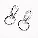 Sunmns Metal Keyring Keychain Key Ring Chain Hook Organizer, 2 Pack