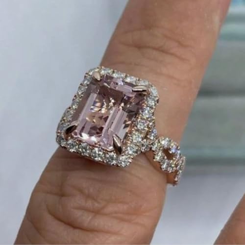 Cubic Zirconia Rings Gold Boho Wedding Engagement Ring Statement Fashion Index Finger Rings Anniversary Birthday Gifts for Women2