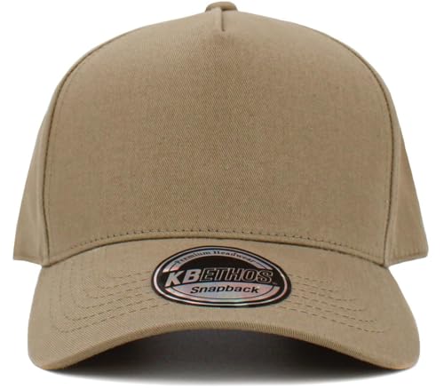 Image of KBETHOS Pro Style 5 Panel Rope Baseball Cap with Adjustable Snapback