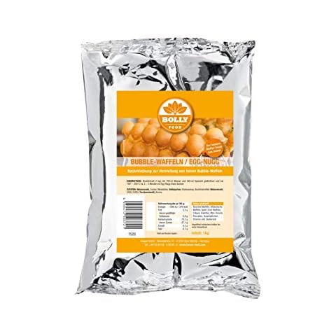 Backmischung Bubble Waffel / Egg Nugg 1kg Beutel Cover