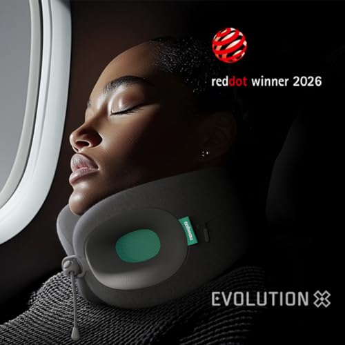 مراجعة Cabeau Evolution X: وسادة سفر بفوم الذاكرة (11-21 بوصة) بثلاثة أوضاع ضبط لراحة مثالية في الرحلات الطويلة - الصورة 2