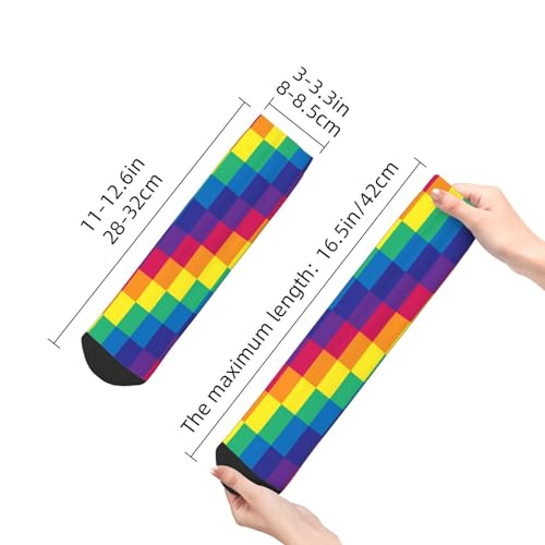 Men Women Gay Pride Ankle Socks Quarter Athletic Socks3