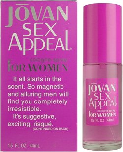 Jovan Sex Appeal By Jovan For Women. Cologne Spray 1.5 Oz.