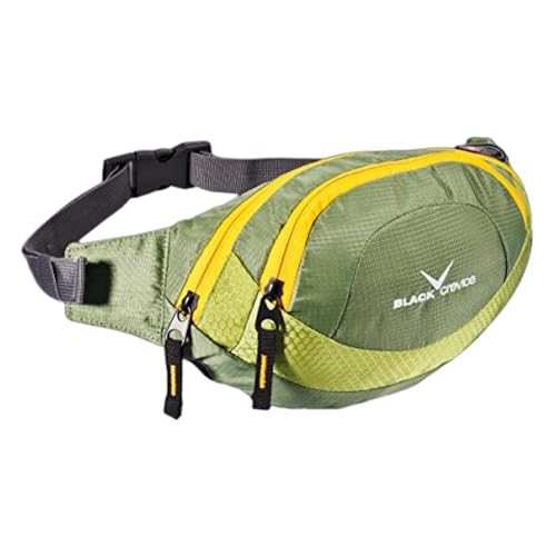 Black Crevice Bauchtasche, Paquete Fanny Unisex Adulto, Verde (Green), 40 X 20 X 15 Cm 2 Liter