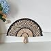 Hand Weaving Straw Fan Grass Hand Cooling Refreshing Color Lover Wall Decoration Fashionable Gift