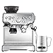 Sage - The Barista Express - Bean to Cup Coffee Machine with Grinder and Milk Frother, Brushed Stainless Steel - UAE Version, 2 Year Manufacturer Warranty, Free Coffee from RAW