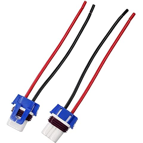 YUNPINGCAR 9005 HB3 Ceramic Socket Wire Harness Connectors for Headlights or Fog Light (9005 HB3 Ceramic Socket) Cover