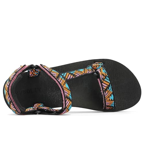 Image of Women's Original Sandals Comfortable Quick-Drying Casual Sport Sandal Walking Hiking Water Sandals With Arch Support