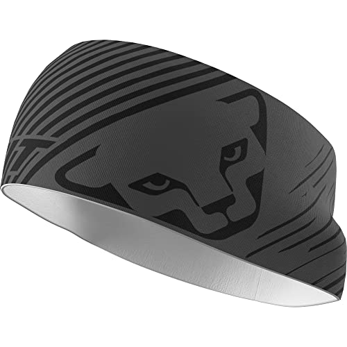 Dynafit Graphic Performance Headband Grau-Schwarz, Kopfbedeckung, Größe One Size - Farbe Magnet - Black Cover