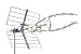 Produktbild TechniSat TECHNIYAGI T2 HD - Außenantenne, Dachantenne (UHF-Antenne aus 32 Elementen für den digitalen Empfang von DVB-T, DVB-T2 HD)