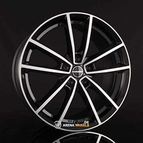 Borbet W 8J x 18 pulgadas ET 40 LK 5 x 112 llantas de aleación KBA