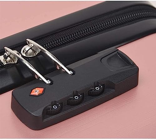 Suitcase with Wheels, Large Capacity Carry-on Suitcase, Classic and Fashionable Suitcase,Code Lock Suitcase (C)4