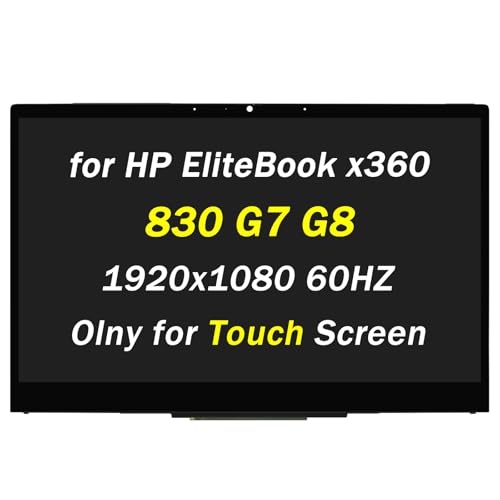 Écran tactile HP EliteBook 830 G8 rechange réparer dalle LCD cassée