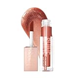 Maybelline New York Lifter Gloss, Plumping & Hydrating Lip Gloss with Hyaluronic Acid, 5.4 ml, Shade: 009, Topaz