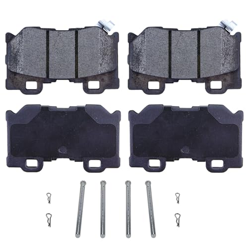 Image of Ceramic Rear Brake Pad Set For Infiniti FX50,G37,M35h,M37,M56,Q50,For Infiniti,Q70,Q70L,QX70,09 For Nissan 350Z,09-18 For Nissan 370Z