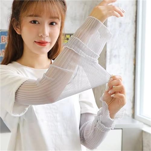 Guantes largos sin dedos verano for mujer para proteger tus brazos en la terraza 5