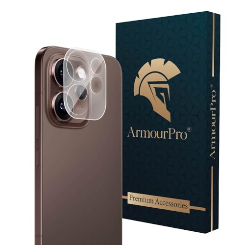 Image of ArmourPro Premium Camera Lens Protection Compatible with Oppo Reno 15 Pro (6.32 Inches) With Edge To Edge Protector Coverage | Transparent, Pack of 1