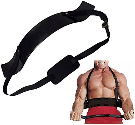Tenstar Arm Blaster Adjustable Bodybuilding Bicep Curl BlasterHand Strengtheners (Black)