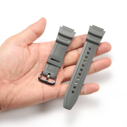 Correa de resina natural gris con acabado mate para W-735H y MRW-200H 6
