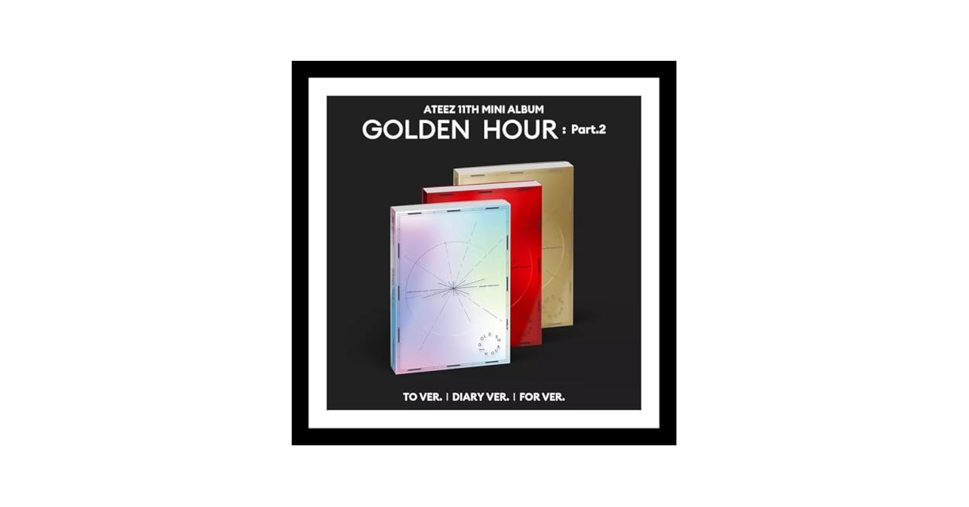 K-POP・アジア ATEEZ GOLDEN HOUR : Part.2 ATEEZ - GOLDEN HOUR : Part.2 [11th Mini Album] - K PLACE