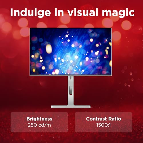 Image of Lenovo L24D-4C | 24 inch (60.9cm) FHD IPS 144Hz Ultraslim Monitor | 1ms, 3Wx2 Speakers, 99% sRGB, 4X USB-A 3.2, USB-C Dock DP Support & 75W PD, HDMI 1.4| Tilt, Swivel, Pivot, Height Adjust | Grey