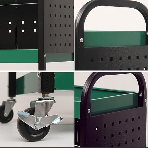 Hoixin Werkstattwagen, Werkzeugwagen, Werkzeugschrank rollbar, Werkzeugschrank, Werkzeugwagen auf Rädern, Werkzeugschränke für Werkstatt und Fabrik C – Bild 5