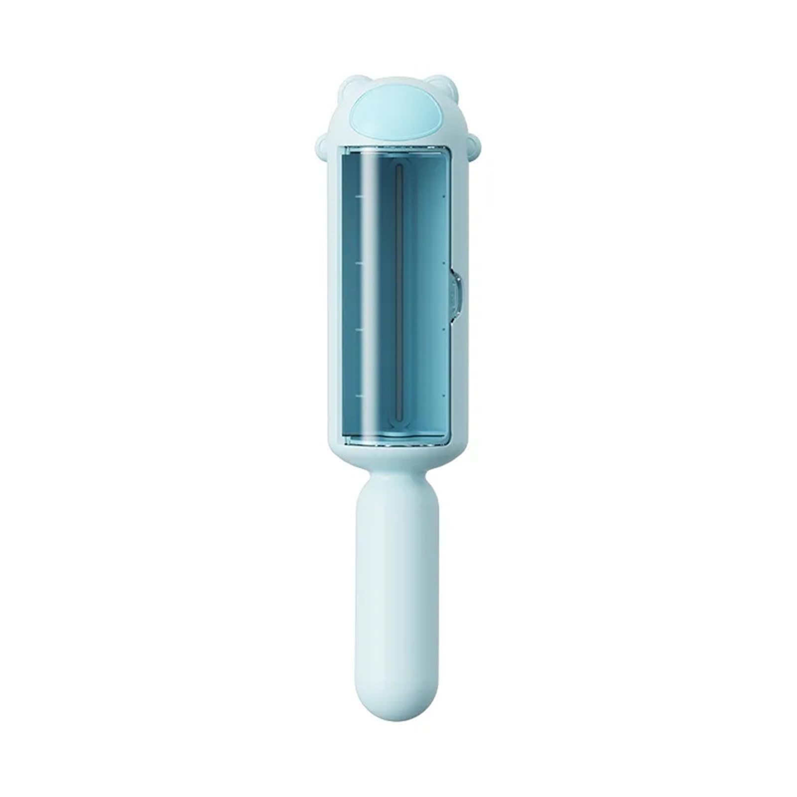 Lint Roller Pet Hair Remover Roller Removing Dog Cat Self Cleaning Lint Household Brush Removal(Blue)